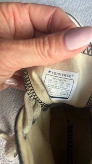 Converse Negras Clásicas Hi Top