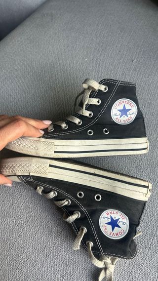 Converse Negras Clásicas Hi Top