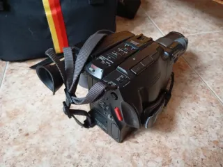 Videocámara Panasonic Negra