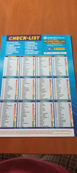 Álbum cromos Adrenalyn LaLiga Santander 22-23