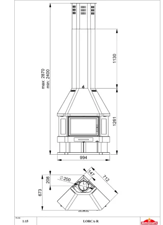 Chimenea Bronpi Lorca R