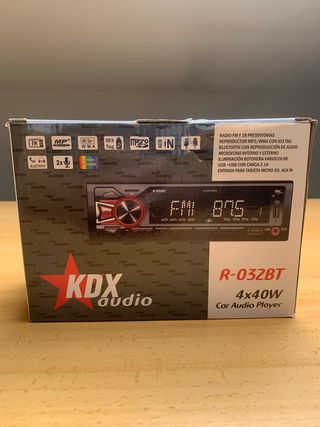 Radio Coche KDX R-032BT Bluetooth USB