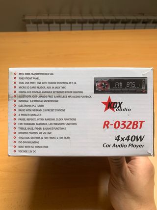 Radio Coche KDX R-032BT Bluetooth USB