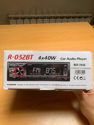 Radio Coche KDX R-032BT Bluetooth USB