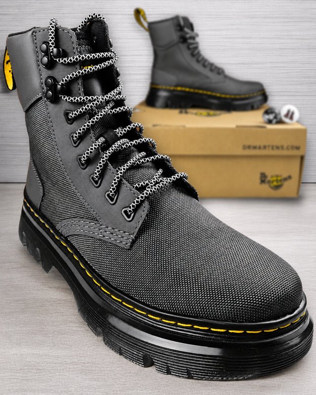 Dr. Martens Tarik Gunmetal Grises T39 Mujer Nuevas