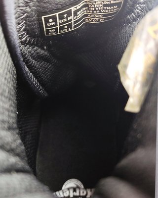 Dr. Martens Tarik Gunmetal Grises T39 Mujer Nuevas