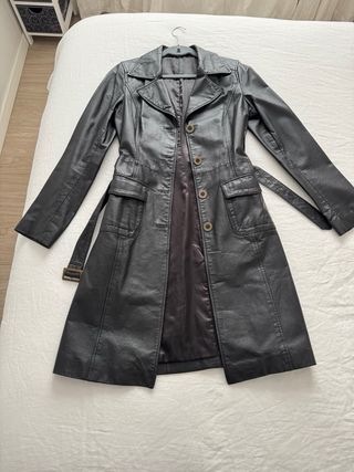 Cappotti lunghi in pelle