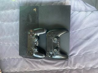 Consola PS4 (PlayStation 4) Negra + 2 Mandos