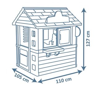 Casita Smoby Sweety Corner Puesto Dulces