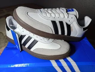 Adidas Samba OG Blanca y Negra | Talla 38