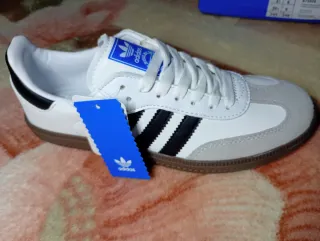 Adidas Samba OG Blanca y Negra | Talla 38