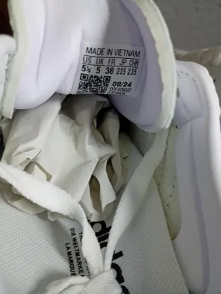 Adidas Samba OG Blanca y Negra | Talla 38