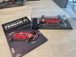 Ferrari 126 CK Villeneuve 1981 Escala 1/24