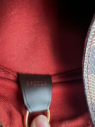 Bolso Louis Vuitton Marrón Damier