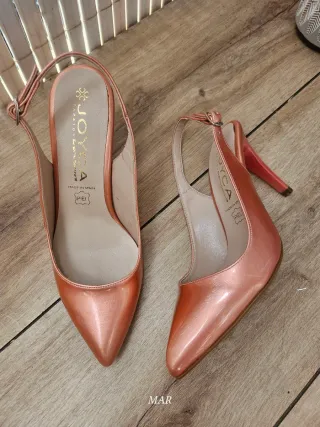 Tacones Joyca Rosa