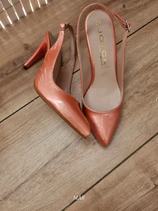 Tacones Joyca Rosa
