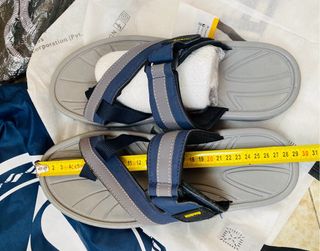 Sandalias Kicks Hombre Talla 43 Azul/Gris