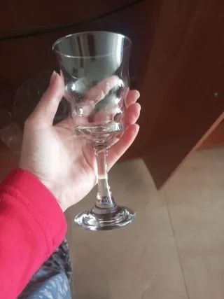 Copas de cristal retro