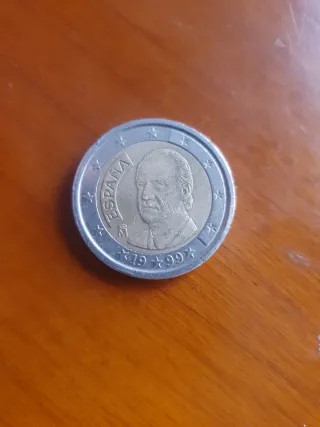 Moneda España 2 euros 1999