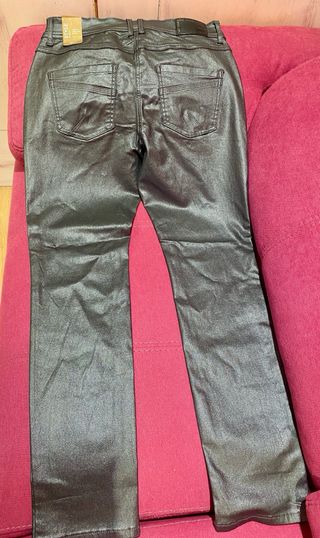 Pantalón Cecil Mujer encerado plomo