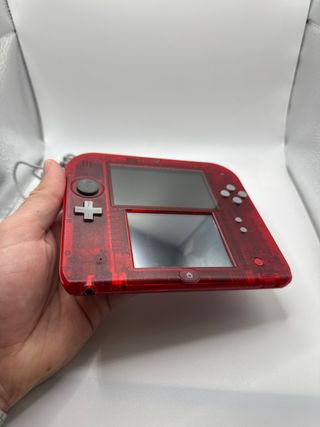 Nintendo 2DS Rossa Trasparente