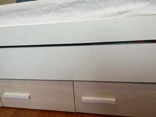 Cama infantil con almacenaje : colchón incluido.