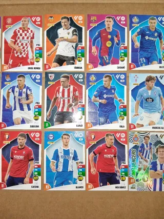 Lote 15 cromos Adrenalyn XL La Liga 24/25