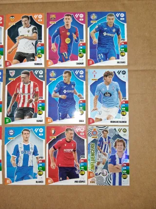 Lote 15 cromos Adrenalyn XL La Liga 24/25