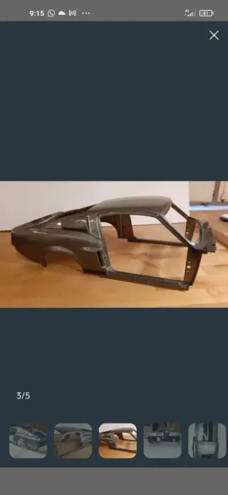 Carrocería Mustang Eleanor 1/8 Eaglemoss y piezas