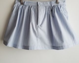 Minifalda Zara con short rayas