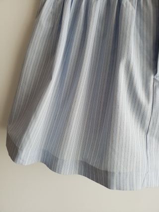 Minifalda Zara con short rayas