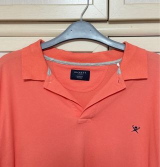 Polo Hackett London Original Naranja Talla 3XL
