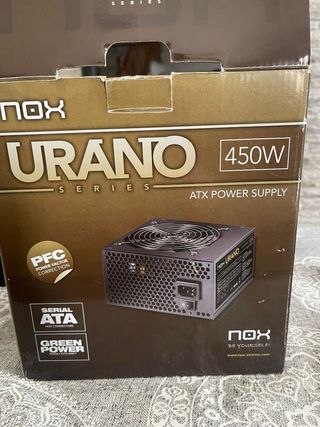 Fuente de Alimentación NOX URANO 450W
