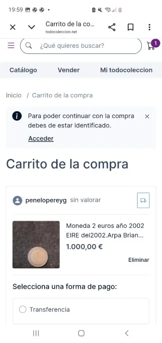 Moneda 2 Euros 2002 Irlanda