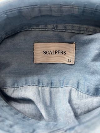 Camisa Scalpers azul talla M