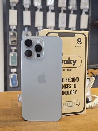 IPHONE 16 PRO 128GB TITANIUM NATURAL 92% BATTERIA