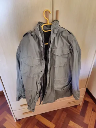 Cazadora hombre con chaleco desmontable