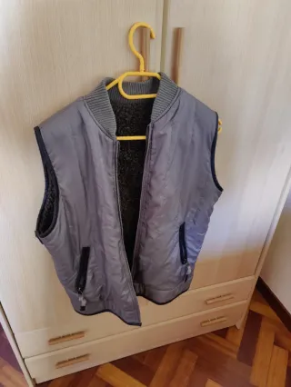 Cazadora hombre con chaleco desmontable