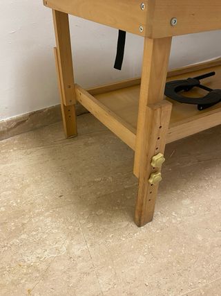 Camilla de masaje blanca