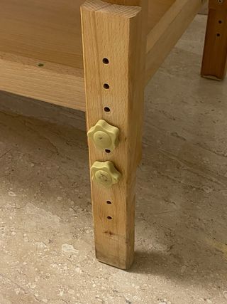 Camilla de masaje blanca