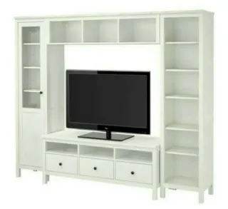 Estantería Ikea Hemnes Blanca.