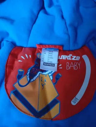 Buzo de nieve Decathlon bebé 3 años