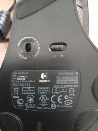 Ratón Inalámbrico Logitech performance MX Recargab