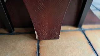 Mesa Comedor madera y Cristal