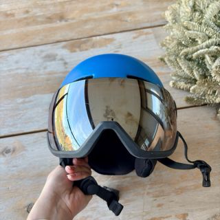 Casco Salomon Niño Esquiar con Visor