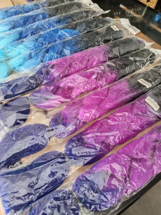 Kanekalon Pelo Sintético Trenzado Ombré 60cm