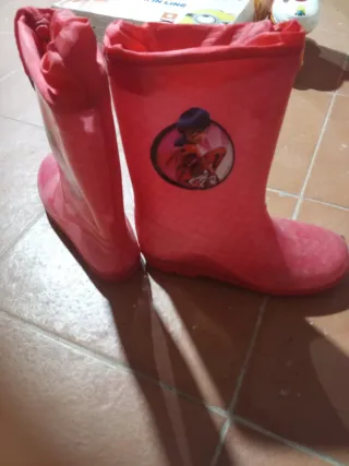 Botas de agua niña Ladybug Talla 34