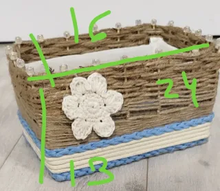 Cajita artesanal decorada