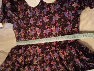 Vestito elegante bambina floreale 3 anni