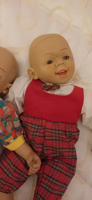 Coppia Bambole Vintage